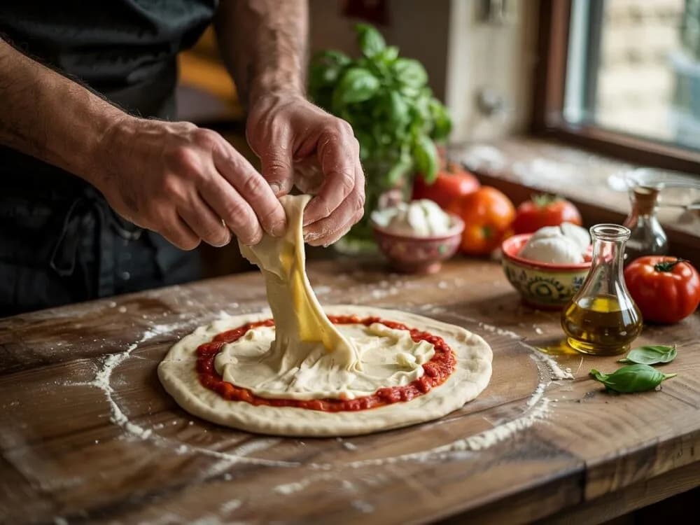 Ile powinno wyrastać ciasto na pizzę, aby uniknąć zakalca?